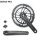 Senicx Rennrad pr3 Kurbel garnitur 175mm 46-30t 50-34t 52-36t 53-39t Kettenblatt für Straßen klapp