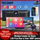 Toguard 10-Zoll-Dual-Objektiv drahtlosen Auto-Spiel bildschirm Android Auto-Auto-Play-Monitor