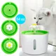 1 6 L Automatische Katze Hund Wasser Brunnen Elektrische Pet Trinken Feeder Bowl USB Stumm Hund