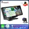 Podofo 9,3 Inch Auto DVR Smart-Player Wireless Carplay & Android Auto Mit Voice Control Suppport Hinten Kamera BT FM dash Cam