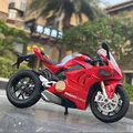 1/12 Ducati Panigale V4S Racing Kreuz-land Motorrad Modell Simulation Legierung Spielzeug Straße