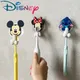 Disney Stich Anime Abbildung Mickey Maus kinder Zahnbürste Halter Minnie Maus Cartoon Wand Montiert