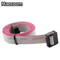 2 stücke 10 p Band kabel 50cm IDC10 flache kabel 10 pin daten draht LCD 2004 12864 verlängerung