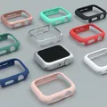 Cover For Apple Watch Case 44mm 40mm 42mm 38mm 44 mm Accessories PC Protector bumper iWatch series 6