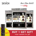 Sevich 10 Color 1000g Refill Bags Salon Regrowth Keratin Hair Fiber Thickening Hair Loss Conceal