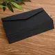 50pcs/lot Retro European Style Envelope Black White Craft Paper Envelope For Postcard Letter