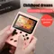 Mini Handheld Game Player Portable Two Players Video Game Consoles 400 Games in 1 Colorful HD Screen