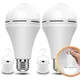 Emergency Rechargeable Light Bulbs E27 LED Smart Light 9/12/15W Energy Saving Lamps Keep Lighting