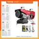 VEVOR Electric Hoist Crane Wire Cable Winch Lift 200-1000KG With Wireless Remote Control Boat Car