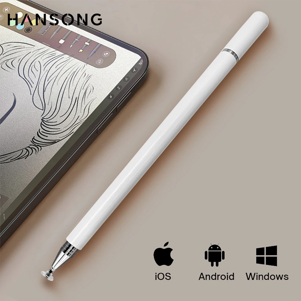 Universal Drawing Stylus Pen For Android iOS Touch Pen For iPad iPhone Samsung Xiaomi Tablet Smart Phone Pencil Accessories