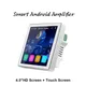 4 Inch Smart Alexa WiFi Wall Amplifier Audio Music Android 10.0 System Bluetooth Amp Home Theater