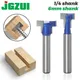 6mm 1/4inch Shank T-Slot Cutter Router Bit Set Key Hole Bits Hex Bolt T Slotting Milling Cutter for