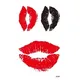 Waterproof Temporary Tatoo Fake Tattoo Sticker Sexy Lips Kiss Tattoos Stickers Tatouage Hand Foot