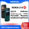 New and Original Nokia 215 4G Mobile Phone Multilingual Dual SIM Cards 2.4 Inch FM Radio 1150mAh