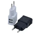 5V Portable Dual USB Power Adapter Mobile Phone Charger Electrical Socket Travel Smart Matching