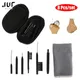 8Pcs/Set Hearing Aid Cleaning Kit Brush Vent Cleaner Wire Magne Wax Loop Tools Set