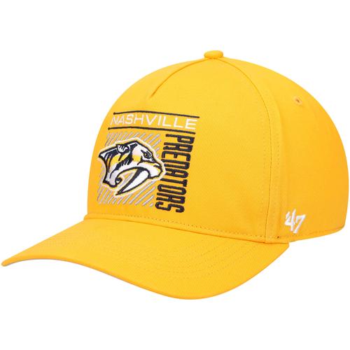 Herren '47 Gold Nashville Predators Reflex Hitch Snapback Hat