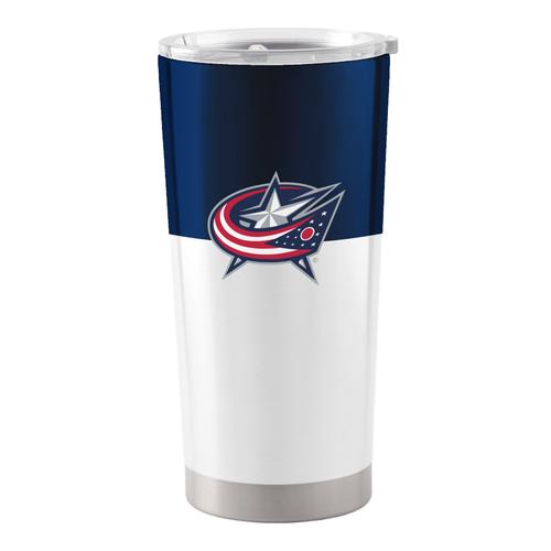 Columbus Blue Jackets 20oz. Edelstahlbecher mit Farbblockdesign