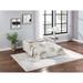 57'' Versatility Upholstered Sleeper Sofa Bed 2 Seat Couch Bed with 2 Throw Pillow and Side Pocket for Living Room