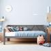 Multi-functional Pine Wood Daybed with Solid & Sturdy Frame and Additional Storage Space