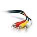 Cables To Go 25Ft Value Series RCA Type Audio Video Cable 25ft