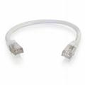 C2G - Cables To Go - 6ft Cat6 Snagless Shielded Network Patch Cable - White - STP