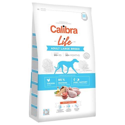 2x 12kg Calibra Life Adult Large Breed Huhn Hundefutter trocken