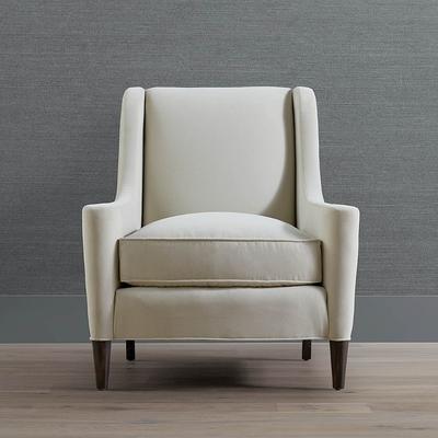 Davina Accent Chair - Olive Poppy - Frontgate
