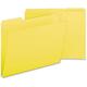 Smead Pressboard Folder, Letter, 1/3 Cut Tab, 1-Inch Expansion, Yellow, 25 per Box (21562)