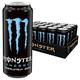 Monster Energy Absolutely Zero Energy Drink with Classic Monster Flavour but Zero Sugar & Zero Calories, Energy Drink Palette, Disposable Tin (24 x 500 ml)