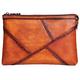 Karoukee Large Clutch Bag for Men Upscale Vegetable Tanned Leather Business Handbag Versatile Organizer Fashion Wrist Wallet