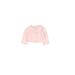 Carter's Cardigan Sweater: Pink Print Tops - Size 3 Month