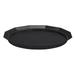 Service Ideas TRPN1412RIBSBX 14" Non-Slip Tray w/ Removable Rubber Insert, Stainless Steel, Black Onyx