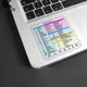 1PC Windows PC Reference Keyboard Shortcut Sticker Adhesive For PC Laptop Desktop