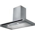 Rangemaster Hi Lite HLTHDS100SS Flat Stainless Steel 100cm Chimney Cooker Hood