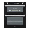 Belling BI702G Black Built-Under Gas Double Oven