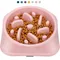 Haustier Hund Slow Feeder Schüssel Rutschfeste Puzzle Schüssel Anti-Schleppen Haustier Slower Food Futternäpfe Hund Schüssel für mittelgroße kleine Hunde Welpen