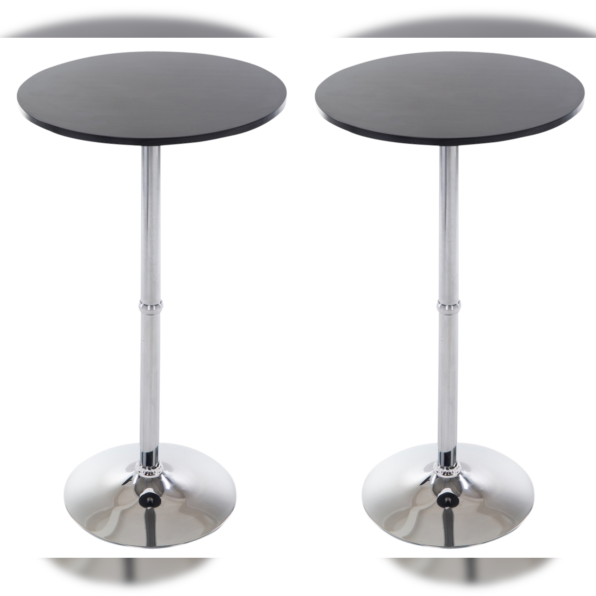CLP 2er Set Stehtische rund Ø 60 cm schwarz Image