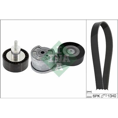Schaeffler Ina Keilrippenriemensatz [Hersteller-Nr. 529055110] für Ford Image