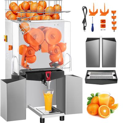 VEVOR Commercial Electric Orange Squeezer Juice Fruit Maker Juicer Press Machine - 17.7"x13.4"x39"