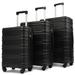 Luggage Hard Shell Suitcases Set of 3 Expandable Lightweight ABS Suitcase Spinner Suitcase with TSA Lock (20"24"28")