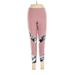 Bally Total Fitness Active Pants - High Rise: Pink Activewear - Women's Size Large