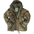 Mil-Tec ECWCS Jacket with Fleece Flecktarn Size 3XL