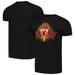 Men's Black Shawn Michaels Heart & Dagger Logo T-Shirt