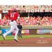 Elly De La Cruz Cincinnati Reds Unsigned First MLB Home Run Photograph