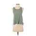 Nike Active Tank Top: Green Activewear - Women's Size Small