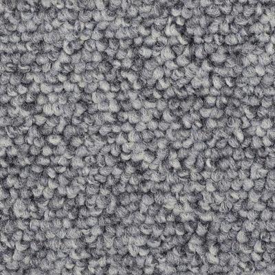 Teppichboden BODENMEISTER "Baltic, Schlinge - meliert, Made in Belgium", grau, B:500cm H:5mm L:550cm, Polyamid, Teppiche, Wohnzimmer, Schlafzimmer, Kinderzimmer, Breite 400/500 cm Image