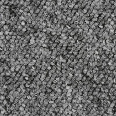 Teppichboden BODENMEISTER "Astano, Schlinge, Made in Netherlands", grau (hell, grau), B:400cm H:6mm L:900cm, Polypropylen, Teppiche, meliert, Breite 400 oder 500 cm, Wohnzimmer, Schlafzimmer