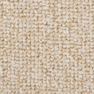 Teppichboden BODENMEISTER "Baltic, Schlinge - meliert, Made in Belgium", weiß (weiß beige), B:500cm H:5mm L:350cm, Polyamid, Teppiche, Wohnzimmer, Schlafzimmer, Kinderzimmer, Breite 400/500 cm Image