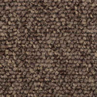 Teppichboden BODENMEISTER "Baltic, Schlinge - meliert, Made in Belgium", braun (dunkel, braun beige), B:400cm H:5mm L:250cm, Polyamid, Teppiche, Wohnzimmer, Schlafzimmer, Kinderzimmer, Breite 400/500 cm Image